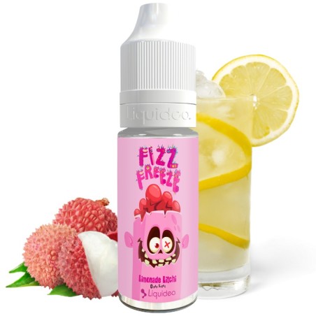 E-liquide Limonade Litchi 10ml - Fizz & Freeze Liquideo