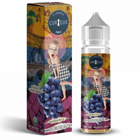 E-liquide Bordeaux 50ml - Edition Hexagone Curieux