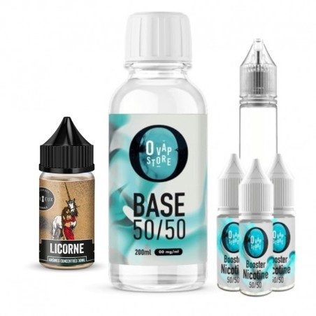 Pack DIY 230ml - Licorne Curieux / O Vap Store