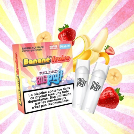 Pods Banane Fraise - Big Puff Reload