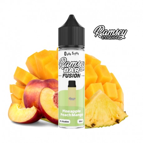 E-liquide Pineapple Peach Mango 50ml - Bar Fusion Ramsey