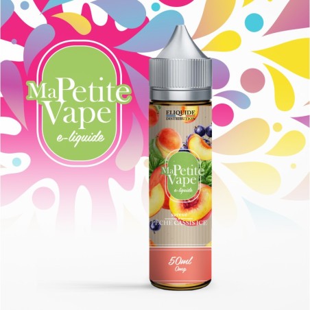 E-liquide Pêche Cassis Ice 50ml - Ma Petite Vape