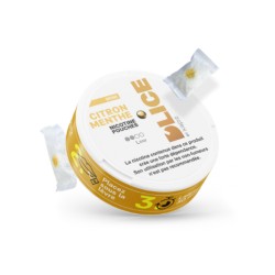 Sachets Nicotinés (Snus sans tabac) Citron Menthe x20 - D'lice