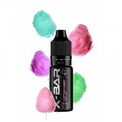 E-liquide Cotton Candy 10ml - X-Bar