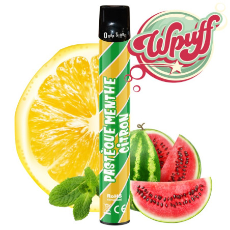 Puff Pastèque Menthe Citron - Wpuff Liquideo