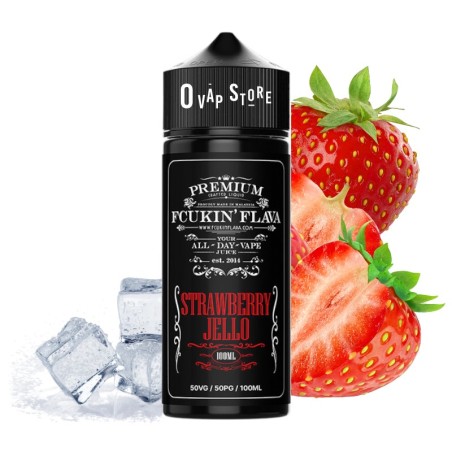 E-liquide Strawberry Jello 100ml - Fcukin'flava