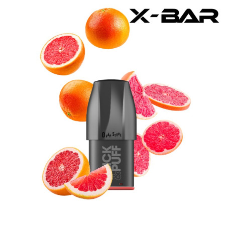 Pod Pamplemousse 2ml Click & Puff - X-Bar