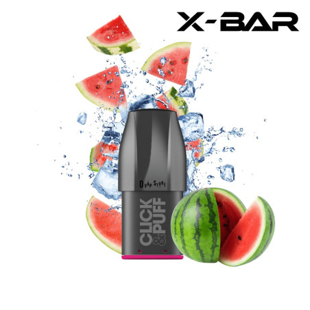 Pod Pasteque Glacee 2ml Click & Puff - X-Bar