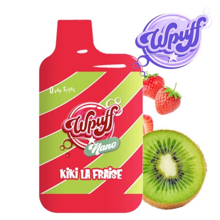 Puff Kiki la Fraise - Wpuff Nano Liquideo