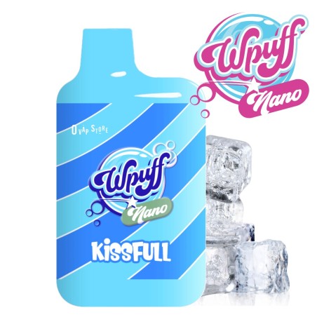 Puff Kiss Full - Wpuff Nano Liquideo