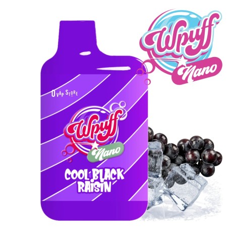 Puff Cool Black Raisin - Wpuff Nano Liquideo