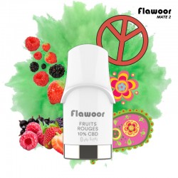 Pod Fruits Rouges CBD - Flawoor Mate 2