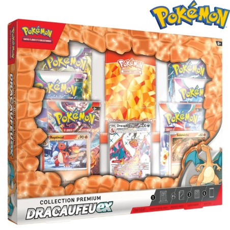 Coffret Premium Dracaufeu EX - Pokemon