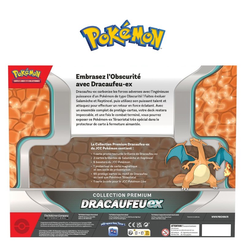 Coffret Premium Dracaufeu-Ex - Pokemon