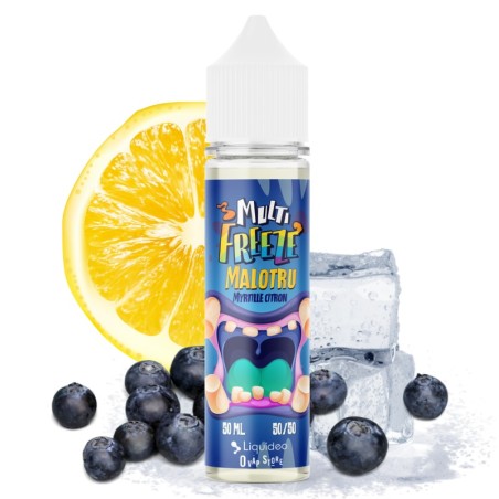 E-liquide Malotru Myrtille Citron 50ml - Multifreeze Liquideo