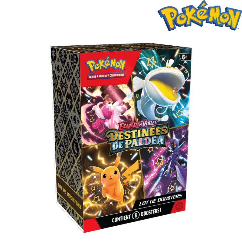 Pokémon Bundle 6 boosters EV3.5 EV 3.5 Pokémon 151 FR Neuf Officiel