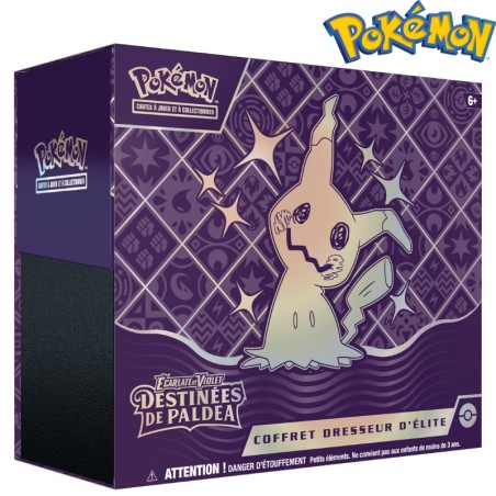 Coffret Dresseur D’élite Destinées de Paldea - Pokemon Shiny  / Ecarlate et Violet (EV4.5)