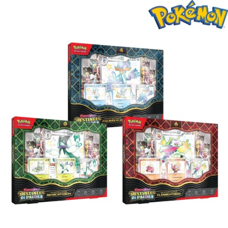 Coffret Premium Destinées de Paldea - Pokemon Shiny  / Ecarlate et Violet (EV4.5)