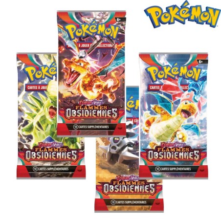 Booster Flammes Obsidiennes (EV03) x1 - Pokemon