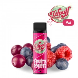 Pod Fruits Rouges 2ml Wpuff Pod System Rechargeable - Liquideo