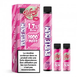 Kit Bubble Gum Wpuff 1800 Pod System - Liquideo