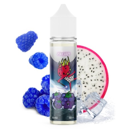 E-liquide Pitaya Framboise Bleue Ice 50ml - Pixie Vape