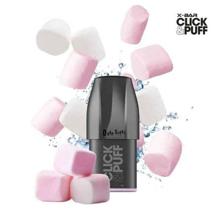 Pod Marshmallow 2ml Click & Puff - X-Bar