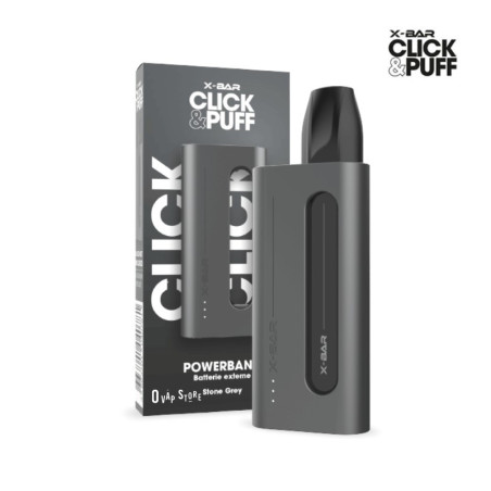 Batterie / Powerbank Click & Puff Rechargeable - X-Bar