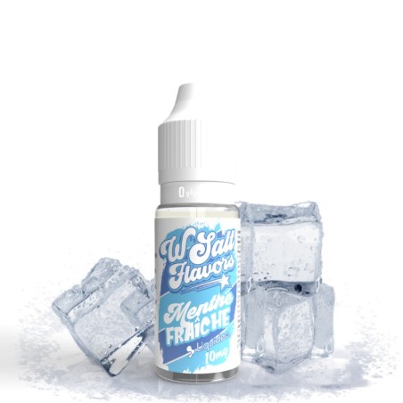 E-liquide Menthe Fraiche 10ml - Liquideo Wsalt Flavors