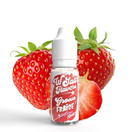 E-liquide Grosse Fraise 10ml - Liquideo Wsalt Flavors