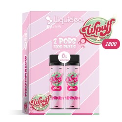 Pods Mashmalow x2 Wpuff 1800 Rechargeable - Liquideo