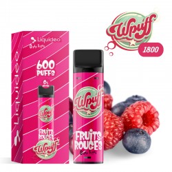 Pod Fruits Rouges x1 Wpuff 1800 Rechargeable - Liquideo