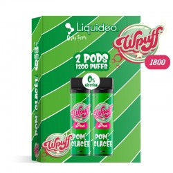 Pods Pom' Glacée x2 Wpuff 1800 Rechargeable - Liquideo