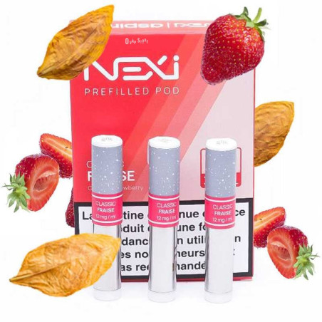 Pod Classic Fraise x3 Nexi One  - Aspire