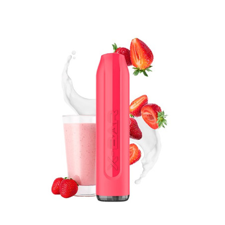 Puff Milkshake Fraise - X-Bar 650 V2