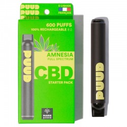Kit PUUD Amnesia CBD Rechargeable - Marie Jeanne