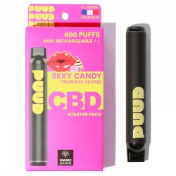 Kit PUUD Sexy Candy CBD Rechargeable - Marie Jeanne