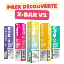 Pack Découverte X-Bar V2 Rechargeable x20 - X-Bar