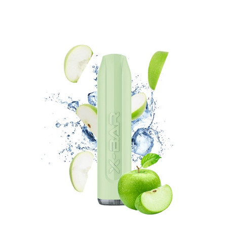 Puff Pomme Verte rechargeable - X-Bar 650 V2