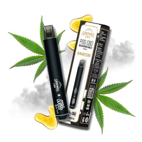 Puff Anmesai Wilo CBD Rechargeable - Greeneo