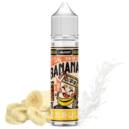 E-liquide Milky Banana 50ml - KJuice Liquideo