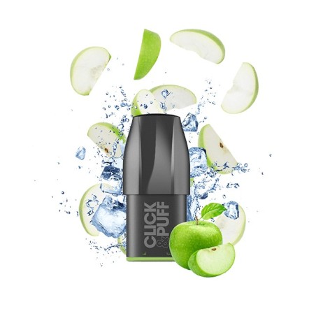 Pod Pomme Verte 2ml Click & Puff - X-Bar