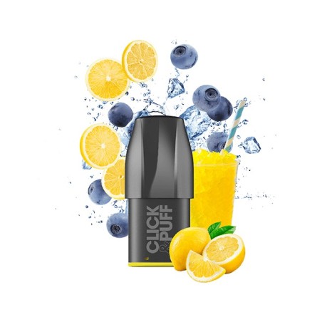 Pod Myrtille Citron 2ml Click & Puff - X-Bar