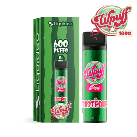 Pod Pastèque 2ml Wpuff 1800 Rechargeable - Liquideo