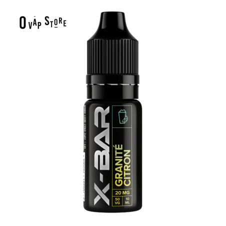 E-liquide Granité Citron 10ml - X-Bar