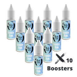 Pack 10 Boosters Frais 50/50 Nicotine 20mg - O Vap Store