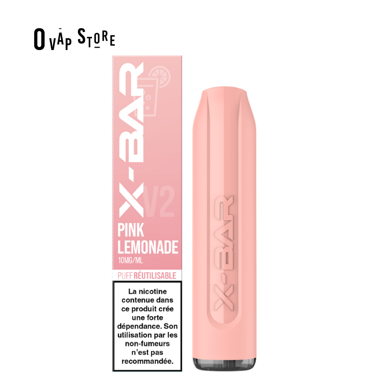 Puff Pink Lemonade - X-Bar 650 V2 Rechargeable