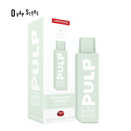 Pod Citron Vert Menthe - Le Pod Flip Pulp