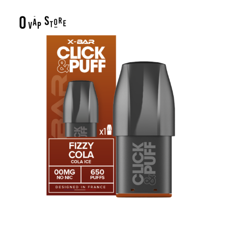 Pod Fizzy Cola 2ml Click & Puff - X-Bar