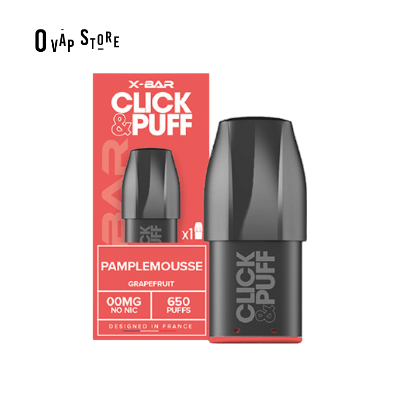 Pod Pamplemousse 2ml Click & Puff - X-Bar